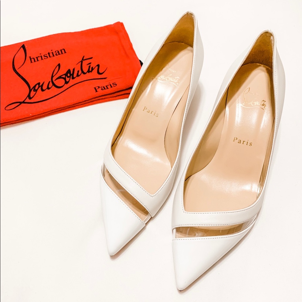 Christian Louboutin 17th Floor Leather Pumps 55